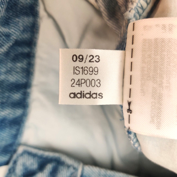 adidas Originals x KSENIASCHNAIDER Womens 3-Stripes Jeans Size 28 Wide Leg NWT - Picture 16 of 16